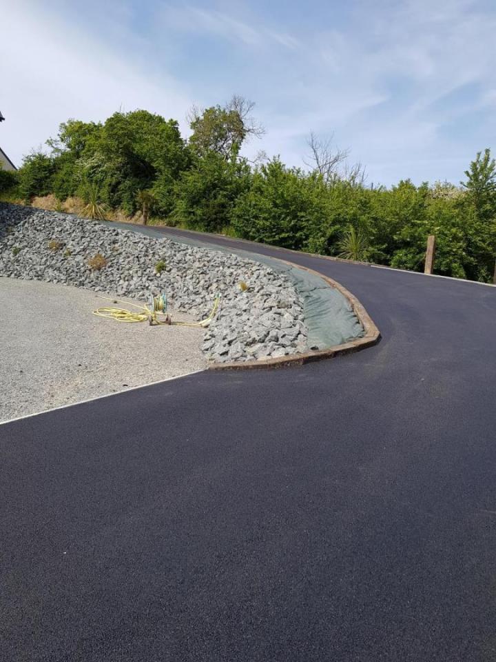 Aménagement cours et allées Barneville-Carteret