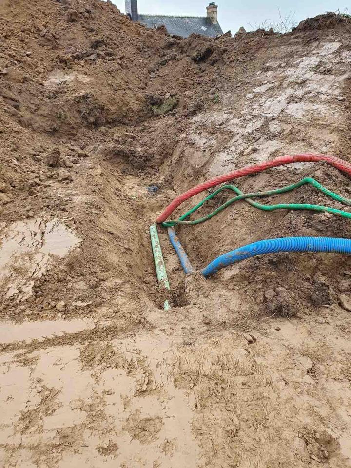 Travaux d’assainissement Barneville-Carteret