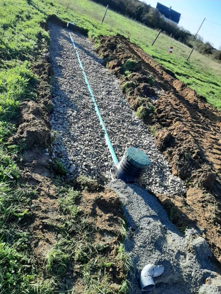 ZONE INFILRATION ASSAINISSEMENT