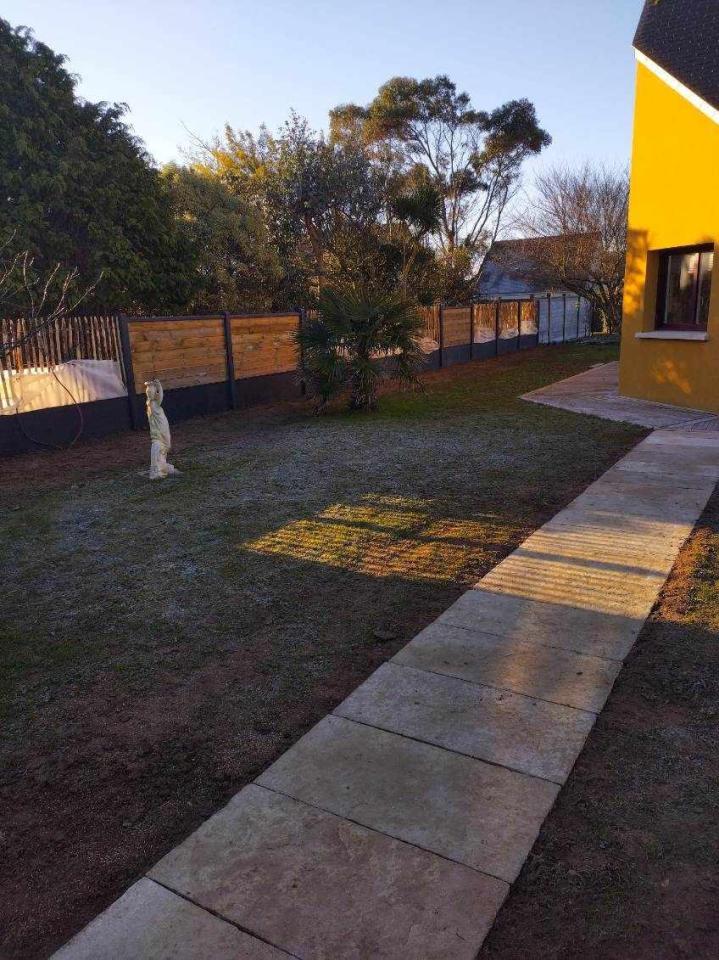 Aménagement cours et allées Barneville-Carteret